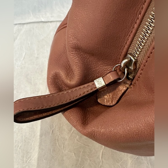 Coach Madison East/West Satchel Rose Leather Shoulder Bag - Picture 7 of 17